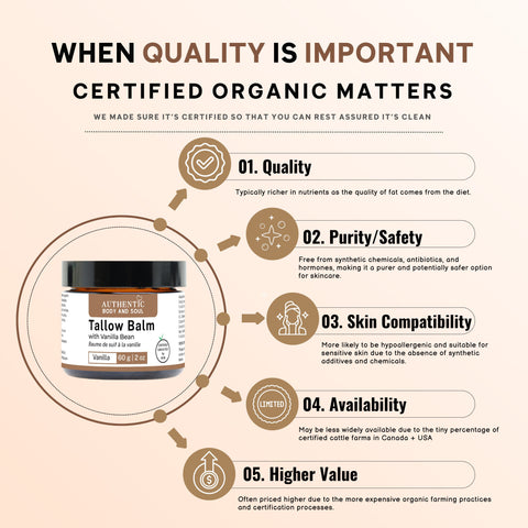 Nourishing Tallow Balm with Vanilla Bean