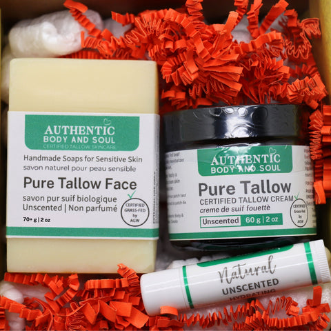 organic beef tallow gift set