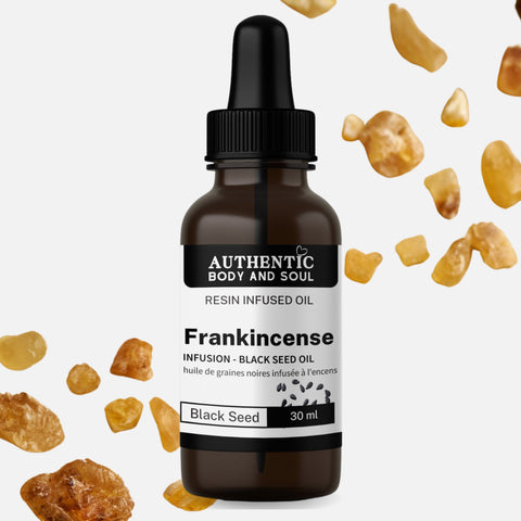 Frankincense Resin Facial Oil with Jojoba - Black Seed OIl