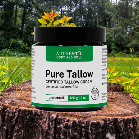 unscented tallow skin cream