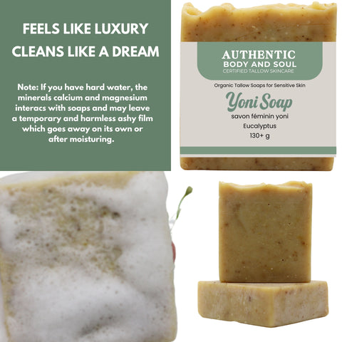 Yoni Soap Tallow Bar - Eucalyptus