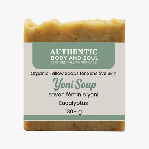 Yoni Soap Tallow Bar - Eucalyptus