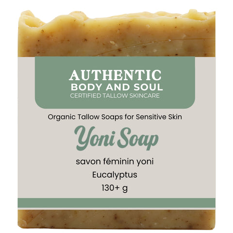 Yoni Soap Tallow Bar - Eucalyptus